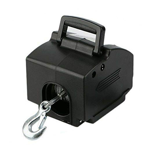 Cabrestante eléctrico portátil 300W 2000LB 12V miniatura 6