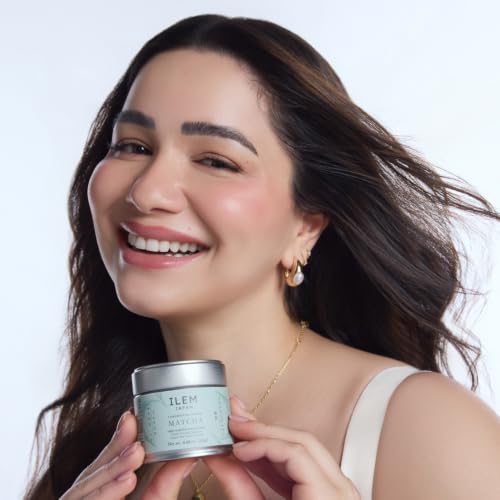 Image of ILEM JAPAN Japanese Matcha Green Tea Powder 25g | First Harvest from Kagoshima | Premium Ceremonial Grade Organic Matcha Umami Taste | Antioxidants, Enhanced Metabolism Weight Management & Detox | Pure, Authentic Green Tea