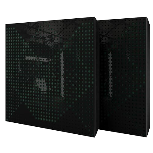 �g�U�z�������p�l�� 2�Z�b�g | �x���x�b�g���n�d�l�E���t���L�b�g�t | 50×50×5cm | ���ˁE�z�� | �z�[���V�A�^�[�E�X�^�W�I�p�����΍� | �F: [WILDS - �u���b�N�v���X�`�b�N | �O���[��]