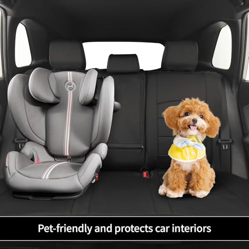 Image of EKR Rav4 Seat Covers Custom Fit for Toyota Rav4 (Hybrid) SE /XSE 2026,Car Seat Cover Full Set for SUV,Water-Resistant, Non-Slip, Easy Clean,Neoprene(Black)