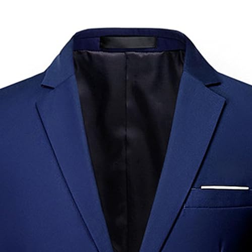 Men's 2 Buttons Business Prom Suit Blazer Slim Fit Tuxedo Jacket Regular Fit Sport Coat Wedding Dinner Dress Suits2