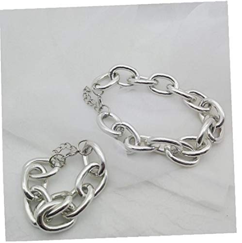 Catena a Mano in Alluminio Choker Punk della