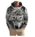 Photo Gallery iuervps 3d unisex clothing print men s fashion animal wolf hoodies top autumn fashion casual long sleeved pullover oversized sweatshirts(lmc04k2024111z1,m) Photo Gallery iuervps 3d unisex clothing print men s fashion animal wolf hoodies top autumn fashion casual long sleeved pullover oversized sweatshirts(lmc04k2024111z1,m)