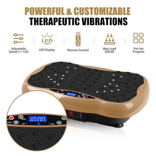 Vibration Plate with Magnetic Massage Function