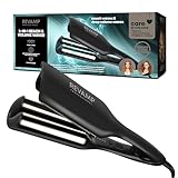 REVAMP 2-in-1 Beach & Volumen Professional Welleisen - Welleneisen für Haare, Beachwaves Lockengerät, Lockenstab für Locken & große Wellen - Mermaid Hair Waver für kurzes und langes Wavy Hair
