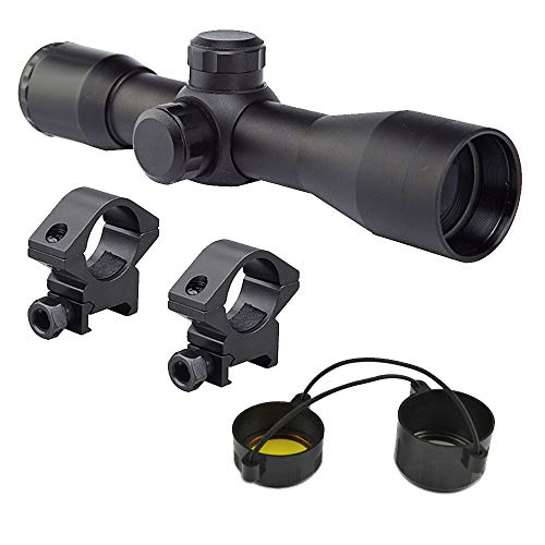 M1SURPLUS Optics Kit Compact 4x32 Rifle Scope + Aluminum
