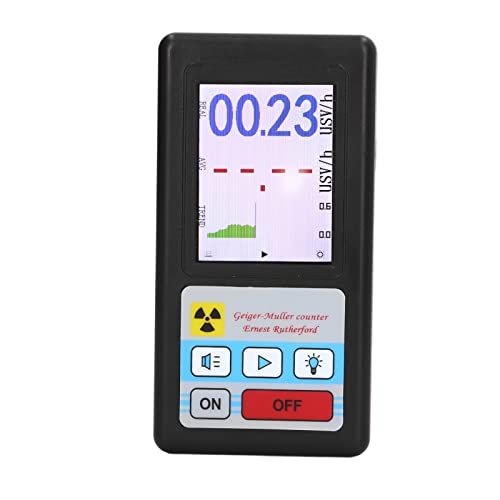 Detector de Radiación Nuclear con Alarma y Medidor EMF ABS miniatura 6