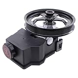 MOTOKU Power Steering Pump with Pulley and Reservoir Assembly for Chevrolet Camaro Pontiac Firebird 5.7 1998-2002