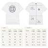Japanese Design T-Shirts (Color Changing Series) 100% Cotton/Streetwear Oversized Unisex Graphic Tee T Shirt Men Women, Oukaranman - White, XXL #3