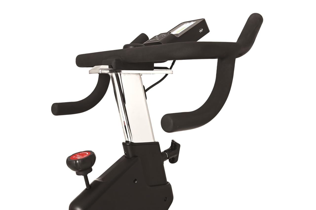TOORX SRX EVOLVE, sistema di frenaggio magnetico con regolazione elettronica dello sforzosu 24 livelli. APP READY.