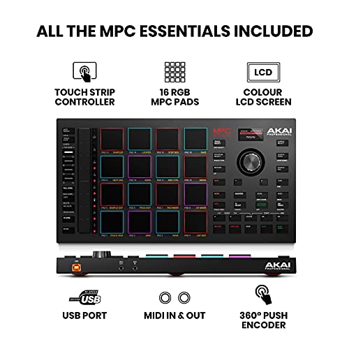 Akai Professional MPC Studio - MIDI Controller Beat Maker met 16 aanslaggevoelige RGB-pads, MPC-software, toewijsbare… - Image 6