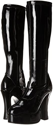Ellie Shoes Women's Chacha Boot, Black Patent, 7 M US | Image 6