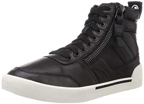 Preisvergleich Produktbild Diesel Herren Turnschuh, schwarz / weiß, 38.5 EU