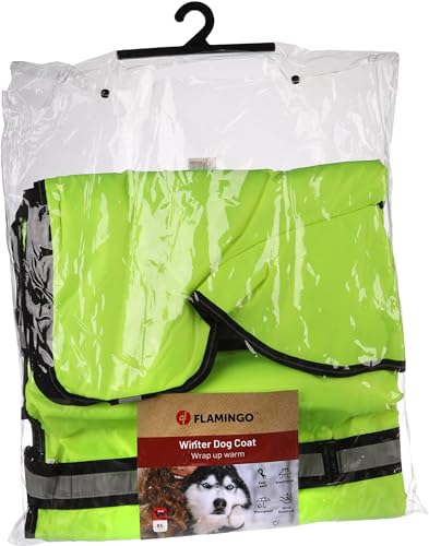 Flamingo WINTER COAT EISBÄR FLUO YELLOW 85CM, 85 cm - Image 4