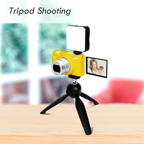 Funda Silicona para Cámara Sony ZV1F ZV-1 II Amarilla miniatura 6
