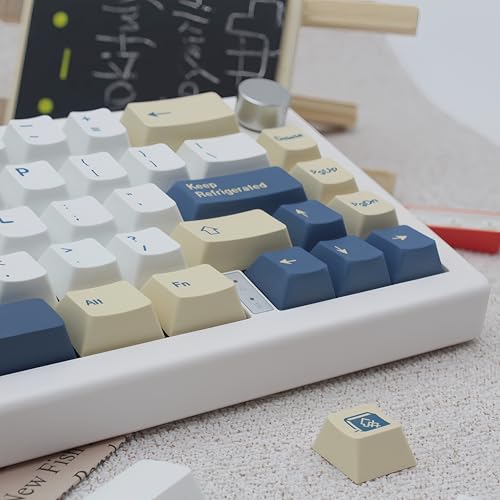 Teclas para teclado mecánico PBT sublimado con perfil Cherry de 136 teclas 7
