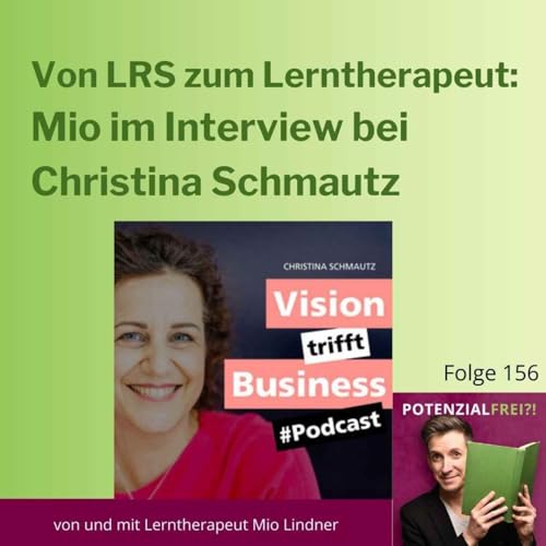 Page de couverture de Von LRS zum Lerntherapeuten: Mio zu Gast bei Christina Schmautz | PF156