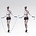 Jump Rope,Digital Counting Speed Jumping Rope Counter for Indoor and Outdoor Fitness Boxing Training Adjustable Weighted Jump Rope Workout for Men,Women,Children Cordless Skipping Rope