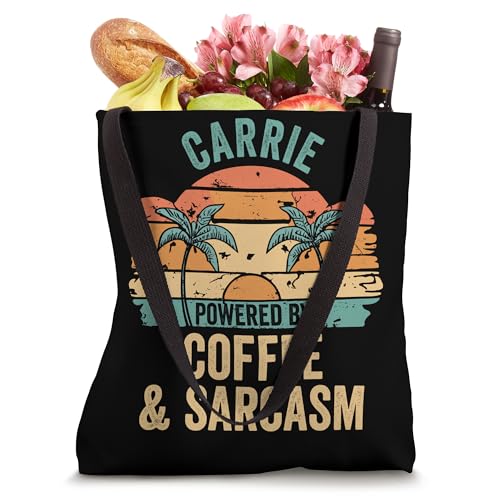 Tote bag Retro Carrie powered by Coffee Sarcasm miniatura 4