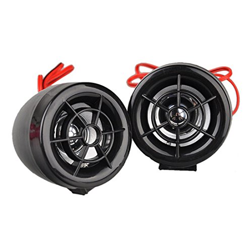 Image of Wireless Remote Control Motorcycle MP3 Player, Anti Theft Alarm System With FM MP3 Sound 2 Speakers,Remote