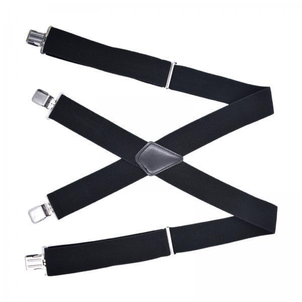 Club Bollywood® 2xCasual Men Suspenders Elastic Straps Comfortable Trousers Suspender Adults Black|Clothing Shoes & Accessories | Mens Accessories | Suspenders Braces-image-28