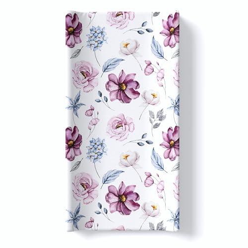 Image of Honey Lemonade - Baby Infant Changing Pad Cover Pad Liner Ultra Soft Breathable Changing Table Cover Boy Girl Neutral (Vintage Floral)