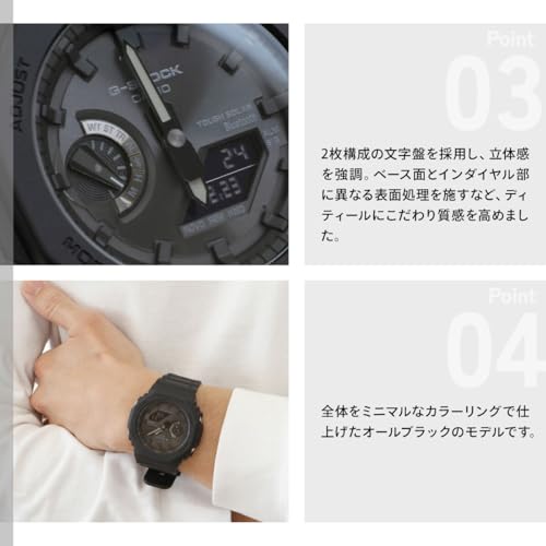 Image of Casio GA-B2100-1A1JF [G-Shock GA-B2100 Series Men's Rubber Band] Watch Shipped from Japan Released in Apr 2022