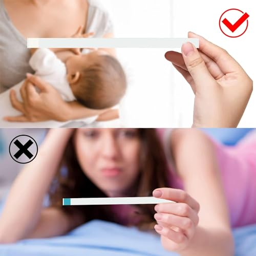 Alcohol Test Strips for Breastmilk,Detects Alcohol in 2 Mintues, High Sensitivity to 0.02%(20mg/dL, Simple Breastmilk Dip Test, Fast and Easy to Use for Breastfeeding Moms-10 Test Strips - Image 4