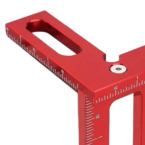 Escuadra Transportador de Aleación de Aluminio para Carpintería miniatura 7