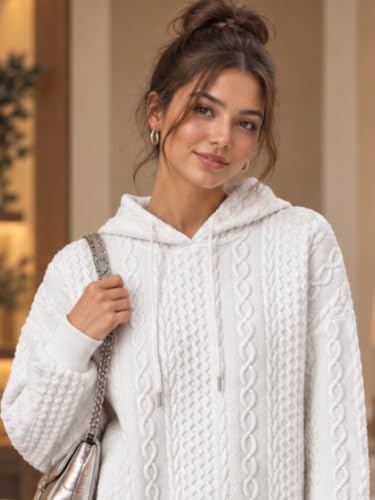 Image of Leriya Fashion Hoodie for Women | Oversized and Sweatshirt | Full Sleeve Hoodies Pullover Cotton Blend Regular Fit | Hoodies for Woman | Sweatshirt Winter Hoodie for Womens Casual Wear