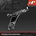 A-Premium Front Right Lower Control Arm with Ball Joint and Bushing, Compatible with Kia Sportage 2011-2016 & Hyundai Tucson 2010-2015