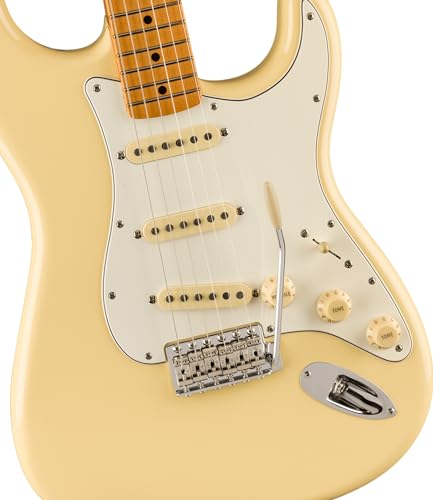 Fender Vintera II ’70s Stratocaster MN Vintage White – Guitare Électrique - Les Beatles, Paul McCartney, John Lennon, RIngo Starr, George Harrison Fender Vintera II '70s Stratocaster MN Vintage White - Guitare Électrique – Image 4
