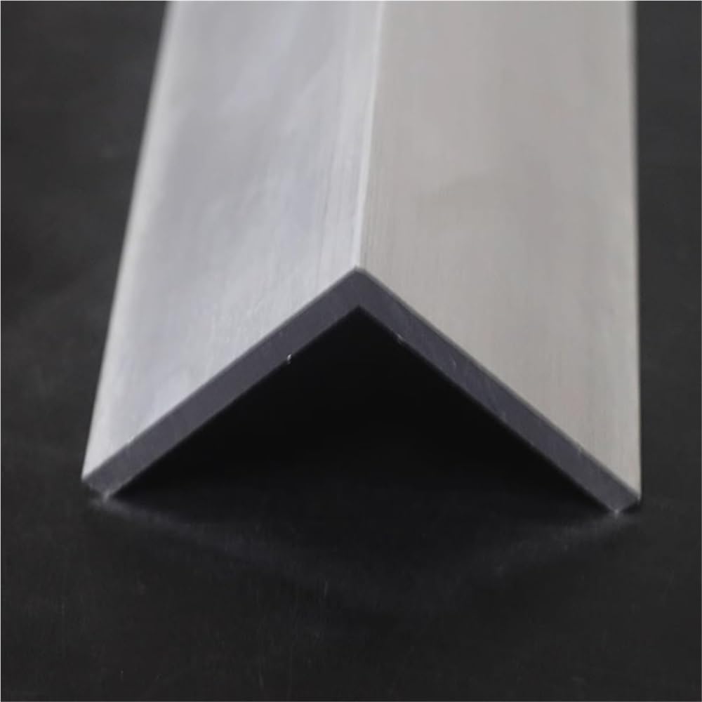 Aluminium-L-förmiges Winkelprofil, 40 x 50 6 mm, Aluminiumlegierungsprofil, rechtwinkliges Blech, L-förmiges Alu-Blech for Robotik-Projekte, 1 Stück(500mm)