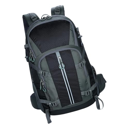 Sac de camping et voyage en plein air avec bandes réfléchissantes