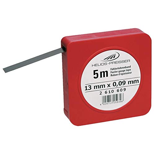 HELIOS-PREISSER 611510 Cinta de espesores (5 m, 0,10 mm)