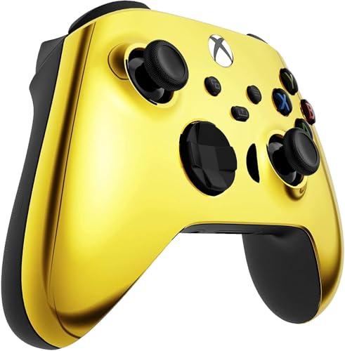 Image of Custom Controllerzz Wireless Controller for Microsoft Xbox Series X /S & Xbox One - Custom Soft Touch Feel - Custom Xbox Series X /S Controller (X /S Gold)