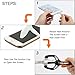 Screen Opening Tool 2 PCS Opening Pliers Cellphone Suction Cup Screen Repair Kit for Mobile Phone Tablet Laptop