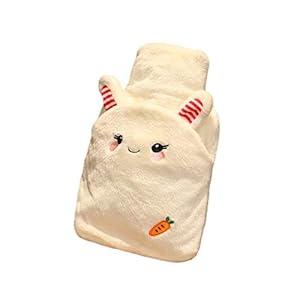 Heet water fles Winter Warm Water Injectie Kruiken for Handen Voeten Belly Women Water gevulde Type Hot Water Bag Warmwaterkruik met deksel (Color : A)