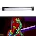 Hyuduo Black Light Bar, Purple LED Strip with Strong Magnetic Base USB Power, Portable for Glow Parties, Body Paint, Home Decor