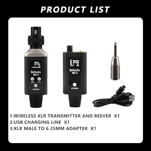 Image of UHF Wireless In Ear Monitor System Metal, Professional Wireless IEM System, 16 Adjustable Channel, Portable Rechargeable Transmitter and bodypack Receiver for Studio, Band Rehearsal, Live Performance
