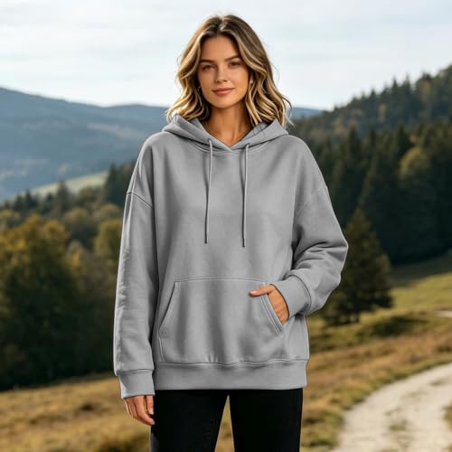 Men's Sweatshirts and Hoodies Hooded Basic Cute Solid Fleece Hoodie - image 3