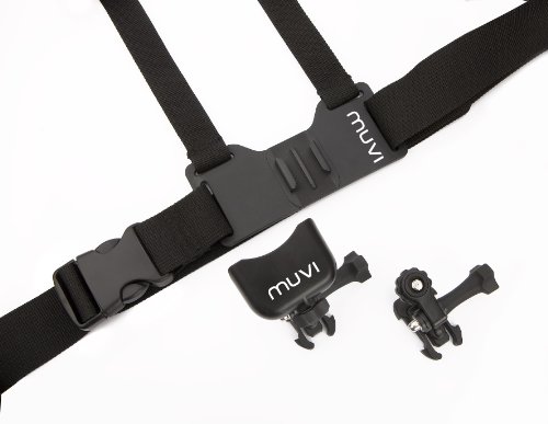Veho VCC-A016-HSM Chest/Body Harness for MUVI HD with MUVI HD holder and tripod mount