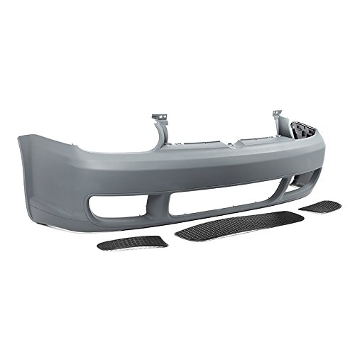 Compatible with Volkswagen VW 99 00 01 02 03 04 05 Golf MK4 IV GTI Replacement for Front Bumper Cover R32 Style Conversion Body Kit Gray 1999 2000 2001 2002 2003 2004 2005 Brand] EAX