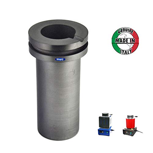 Graphite 2 KG (70 OZ) Crucible for Electric Melting Gold