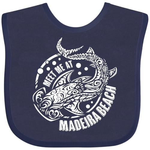 inktastic Meet Me At Madeira Beach Baby Bib