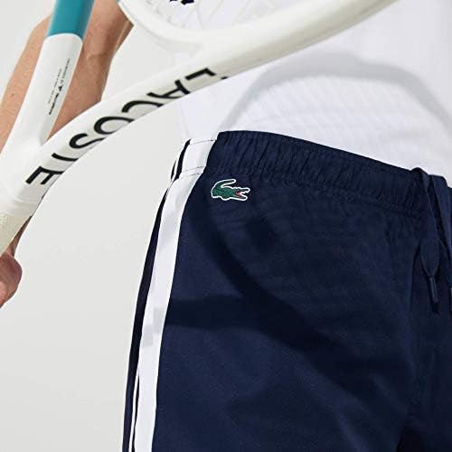Lacoste Men's Shorts, Marine/Blanc 