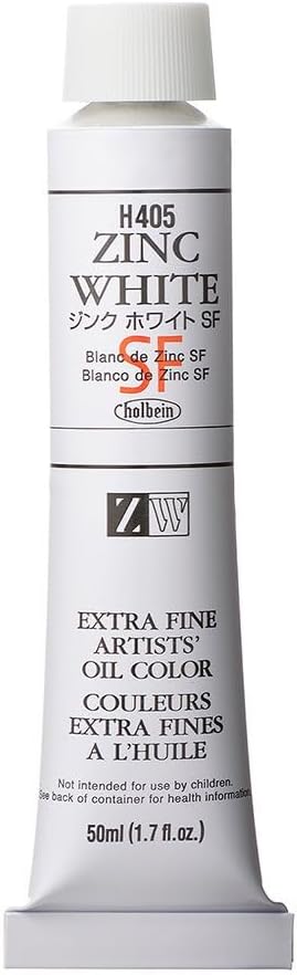 Holbein Artists Oil Color - Zinc White 50ml Tubes 50ml Tubes