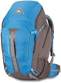 High Sierra Pathway Internal Frame Hiking Backpack, Mineral/Slate/Glacier, 50L