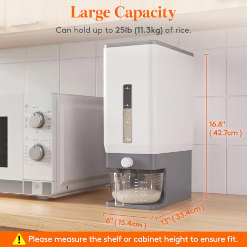 Lifewit 25 Lbs One-Press Dispenser