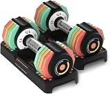 Motion Space Adjustable Dumbbells 12.5 lb Pair